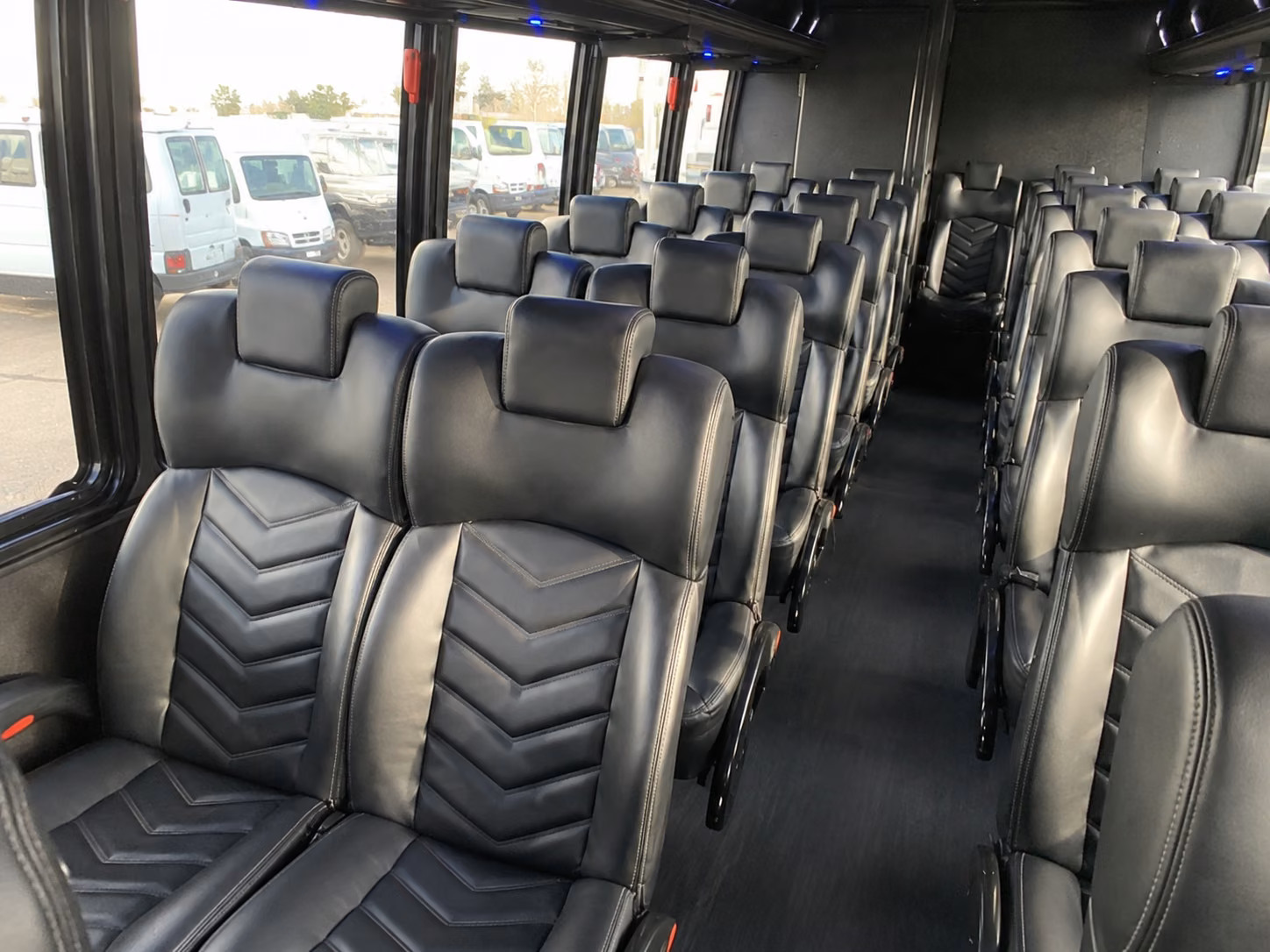 ontario book shuttle buses for employees in ontario
