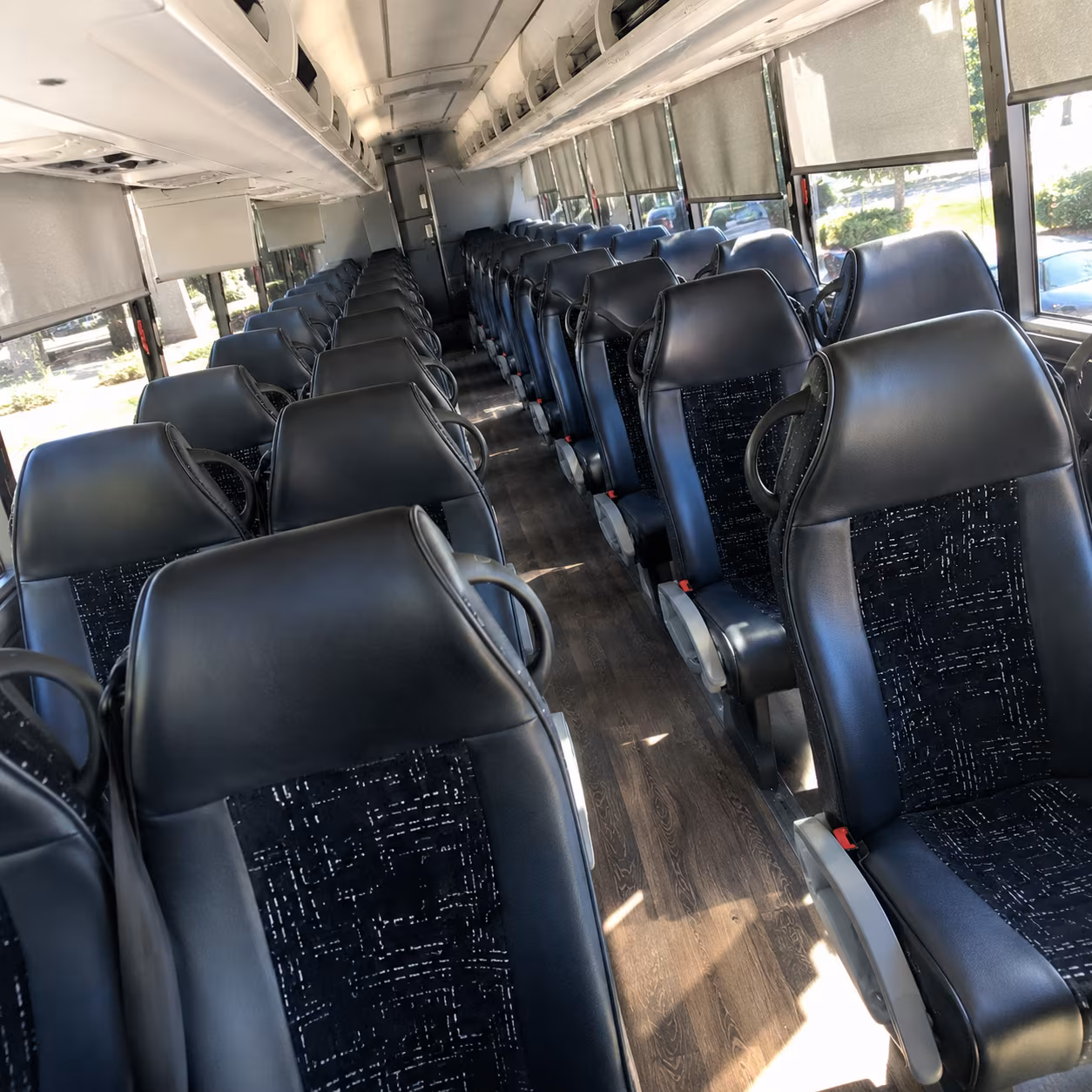 victorville charter bus interior