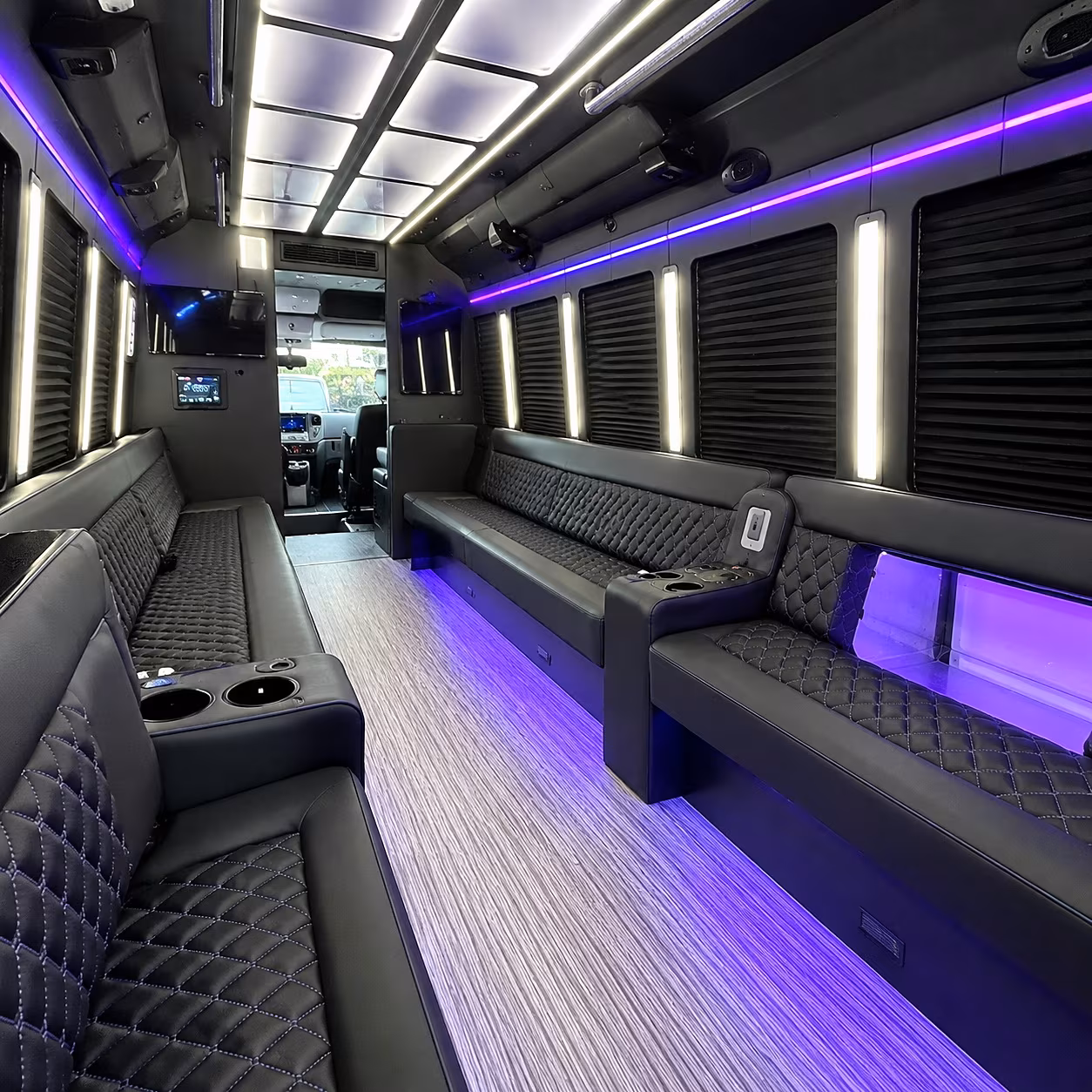 victorville night on town party bus rental