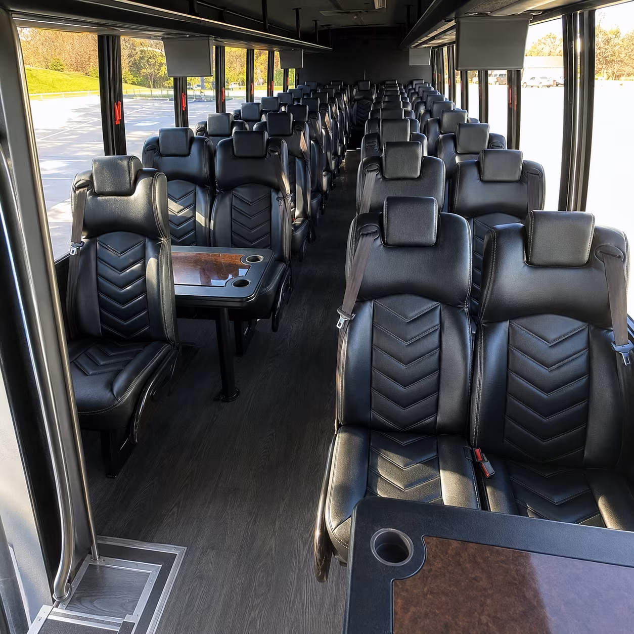 victorville wedding transportation onboard seating